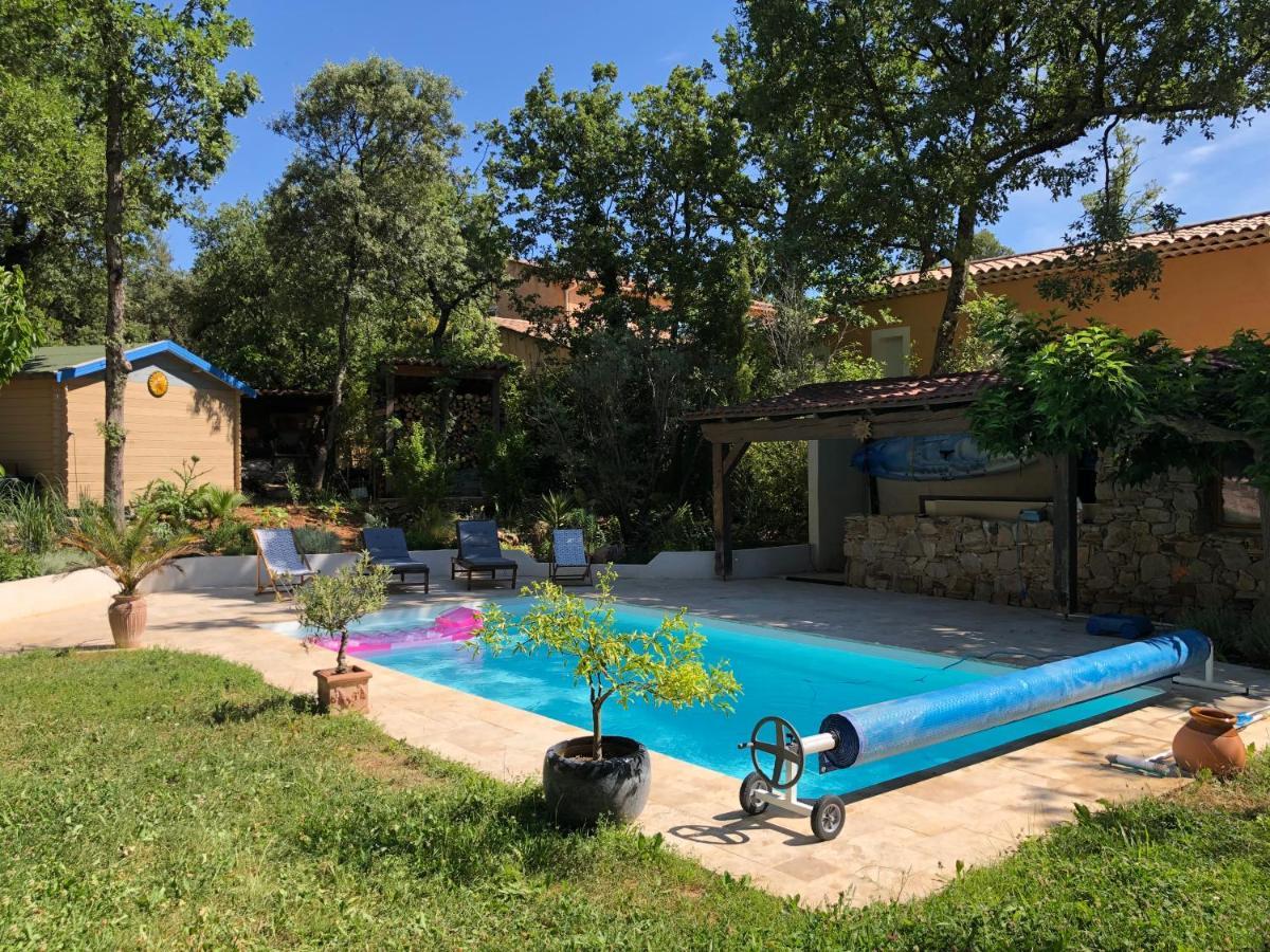 Appartamento Dépendance individuelle Nans-les-Pins Esterno foto